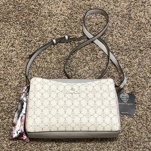 Nanette Lepore White Crossbody Bag